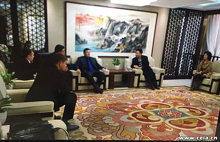 宋晓鹤秘书长会见俄中经济合作联合体代表团